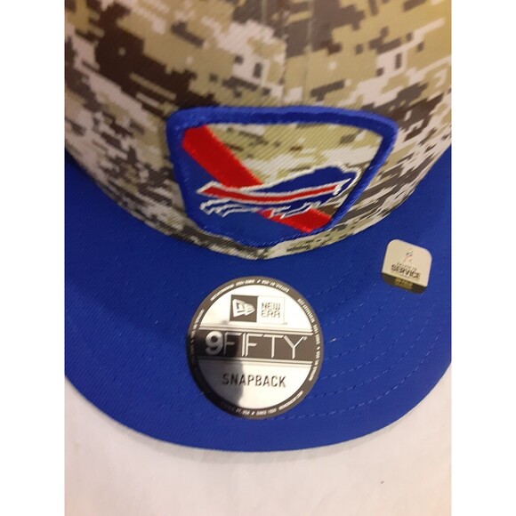 New Era Buffalo Bills NFL 9Fifty 2023 Salute To Service Snapback Hat OSFM NWT - Picture 9 of 10